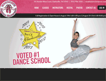 Tablet Screenshot of nataliesdancenetwork.com